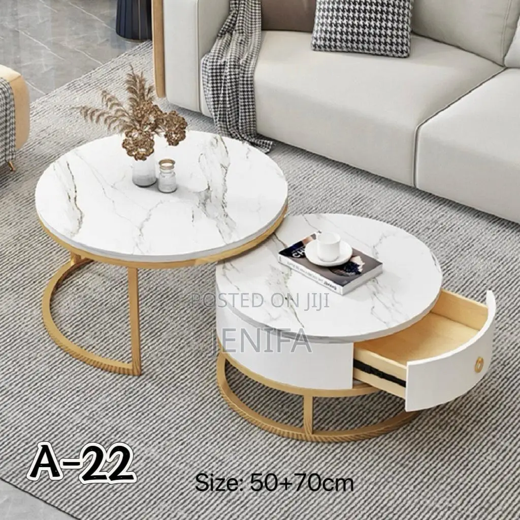 Meza Ya Kioo. Glass Table