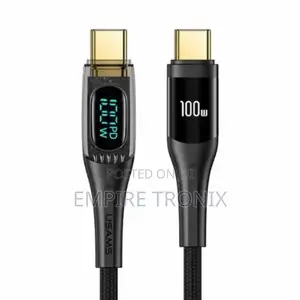 USAMS 3m Type-C to Type-C PD 100W Display Cable SJ591