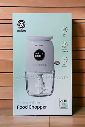Green Lion Wireless Weighing Food Chopper, 600 Ml Capacity