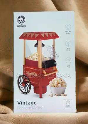 Popcorn Cart Hot Air Popper Tabletop Kettle Popcorn Maker