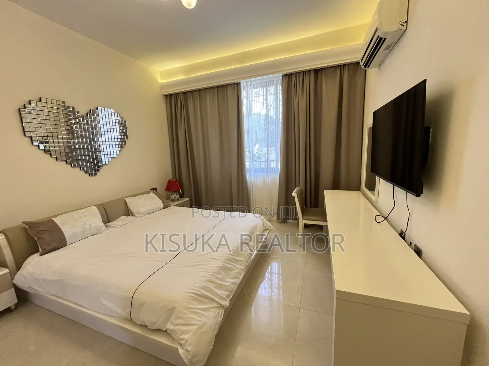 Furnished 1bdrm Apartment in Masaki, Kinondoni for rent