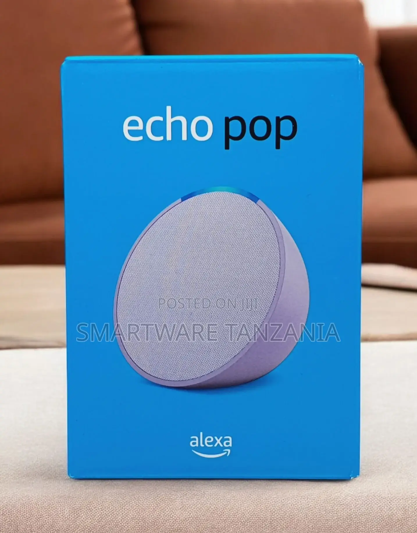 Amazon Echo Pop Compact Smart Speaker, Alexa Enabled