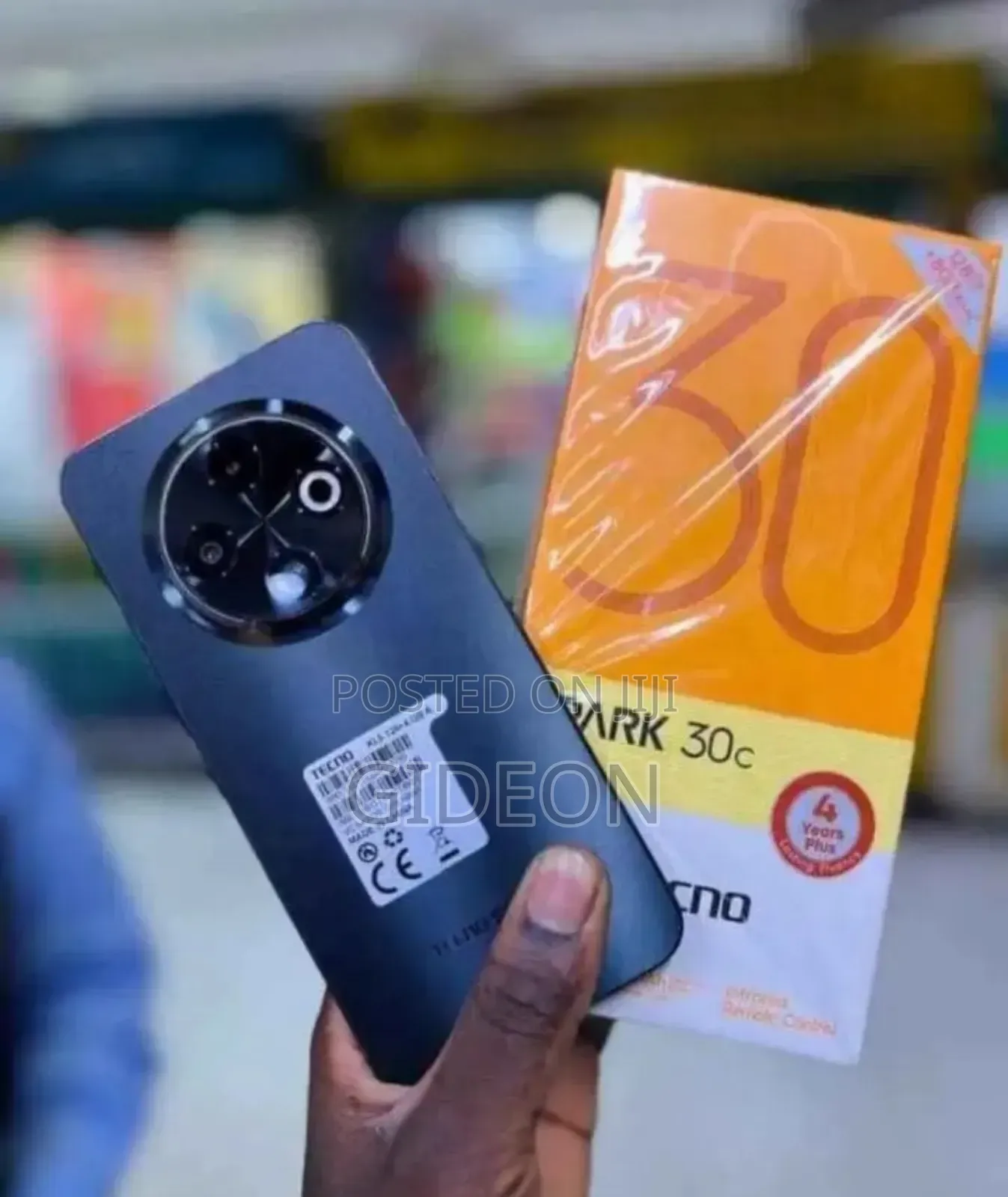 New Tecno Spark 30C 128 GB Blue