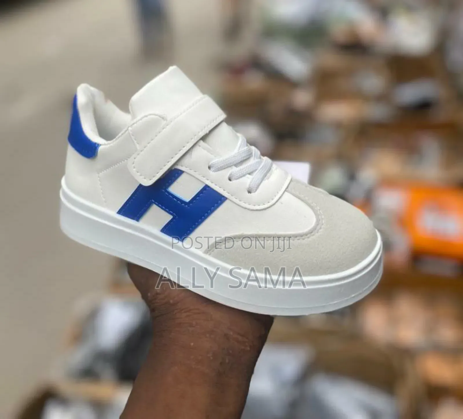 Unisex Shoes H White