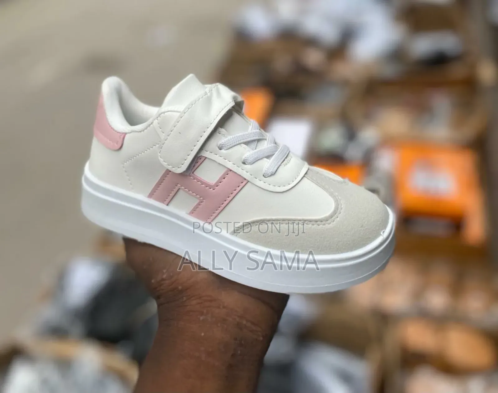 Unisex Shoes H White
