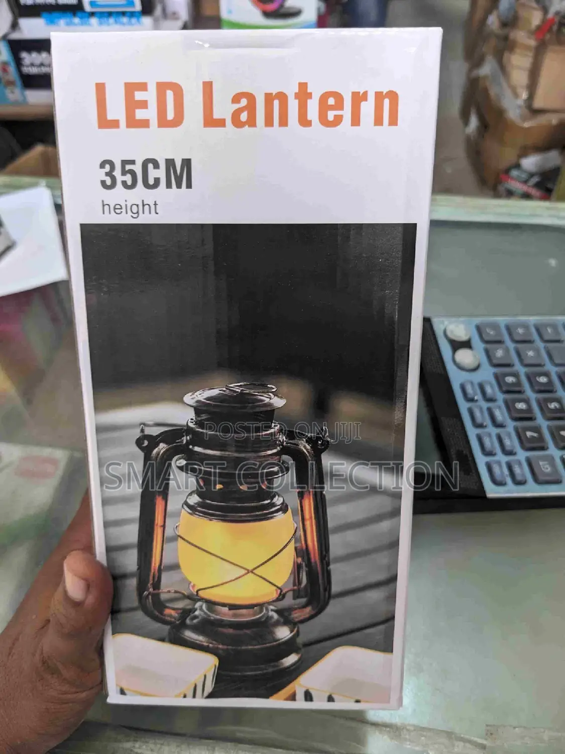 Vintage Led Lantern Retro Like Kerosene With Fireplace Mode