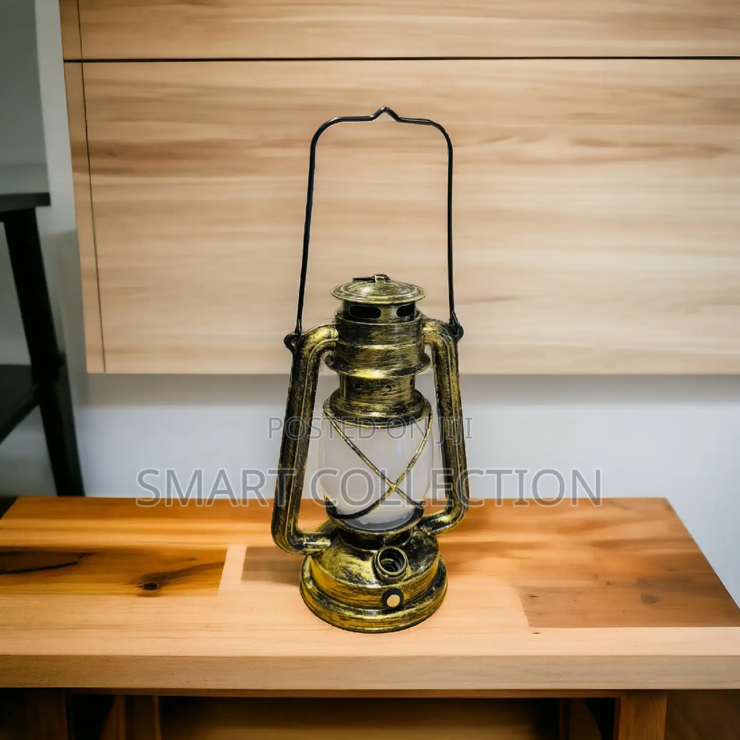Vintage Led Lantern Retro Like Kerosene With Fireplace Mode