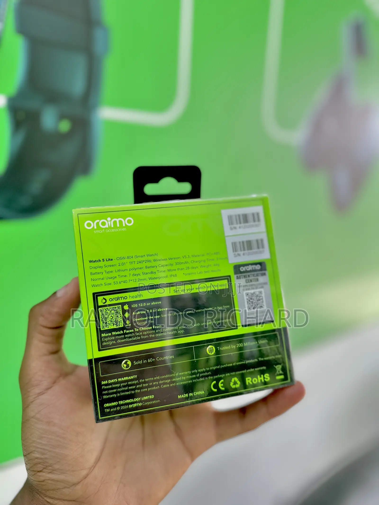 Oraimo Smart Watch