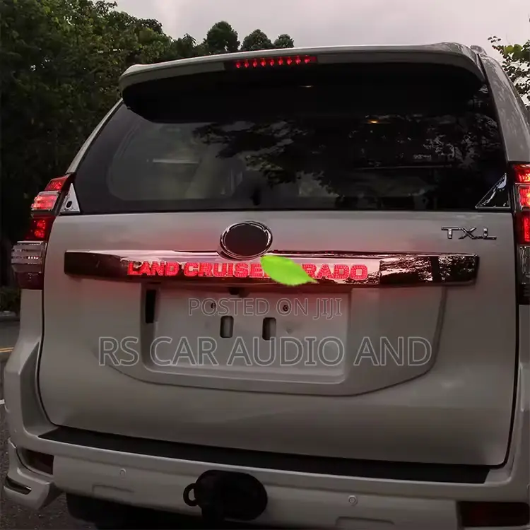 Landcruiser Prado Rear Door Molding Trim Strip