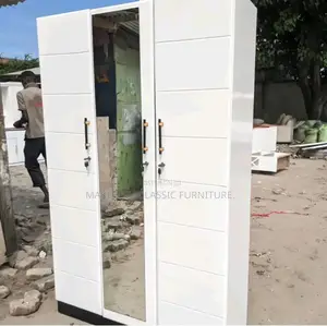 Kabati Milango Mitatu Urefu Futi Sita
