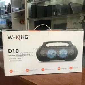 W-King D10 Outdoor Wireless Speaker With Super Bass Sound