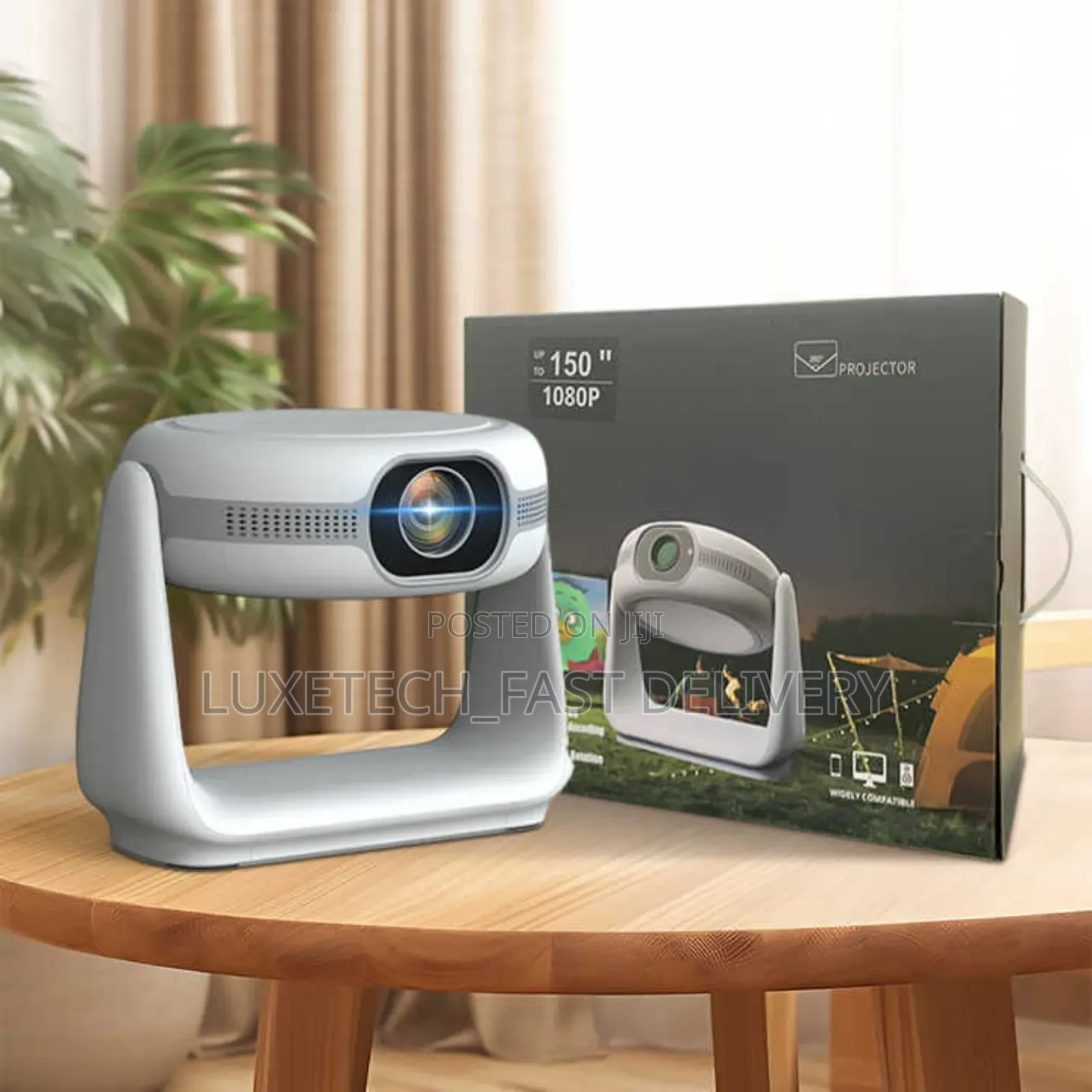 Portable Smart Projector Rechargeable