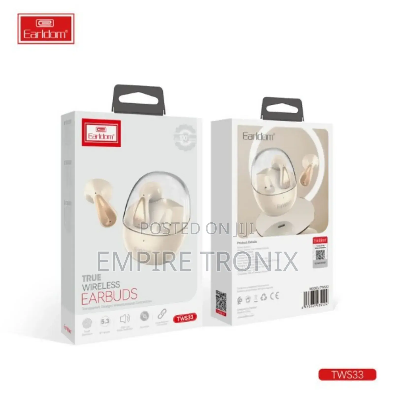 Earldom Tws33 Wireless Earphones – White