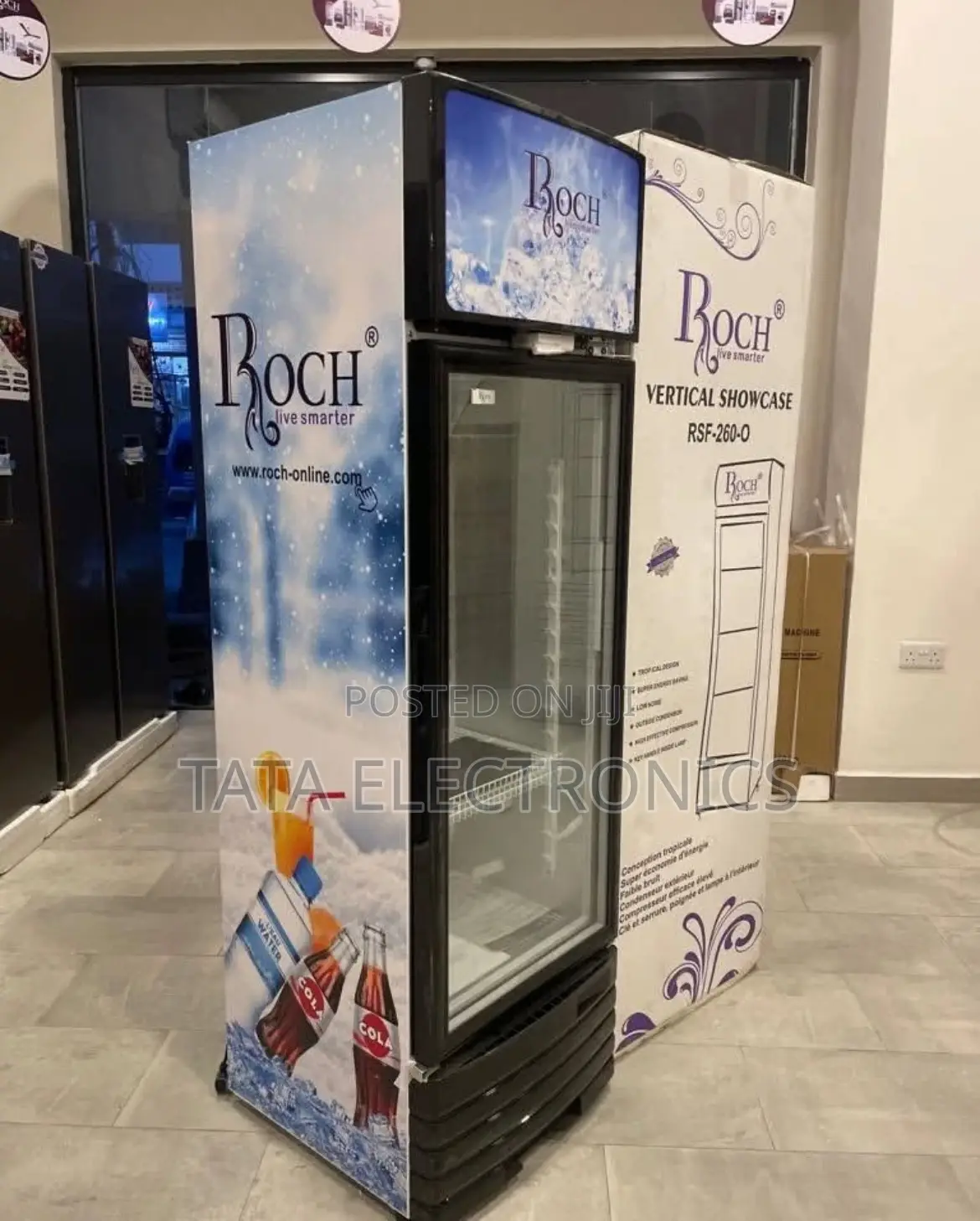 Roch Showcases 210 Liter || RSF-260-0