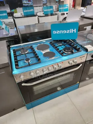 Hisense Cooker, Electric Oven + 4 Gas + 2 Electric Stovetops