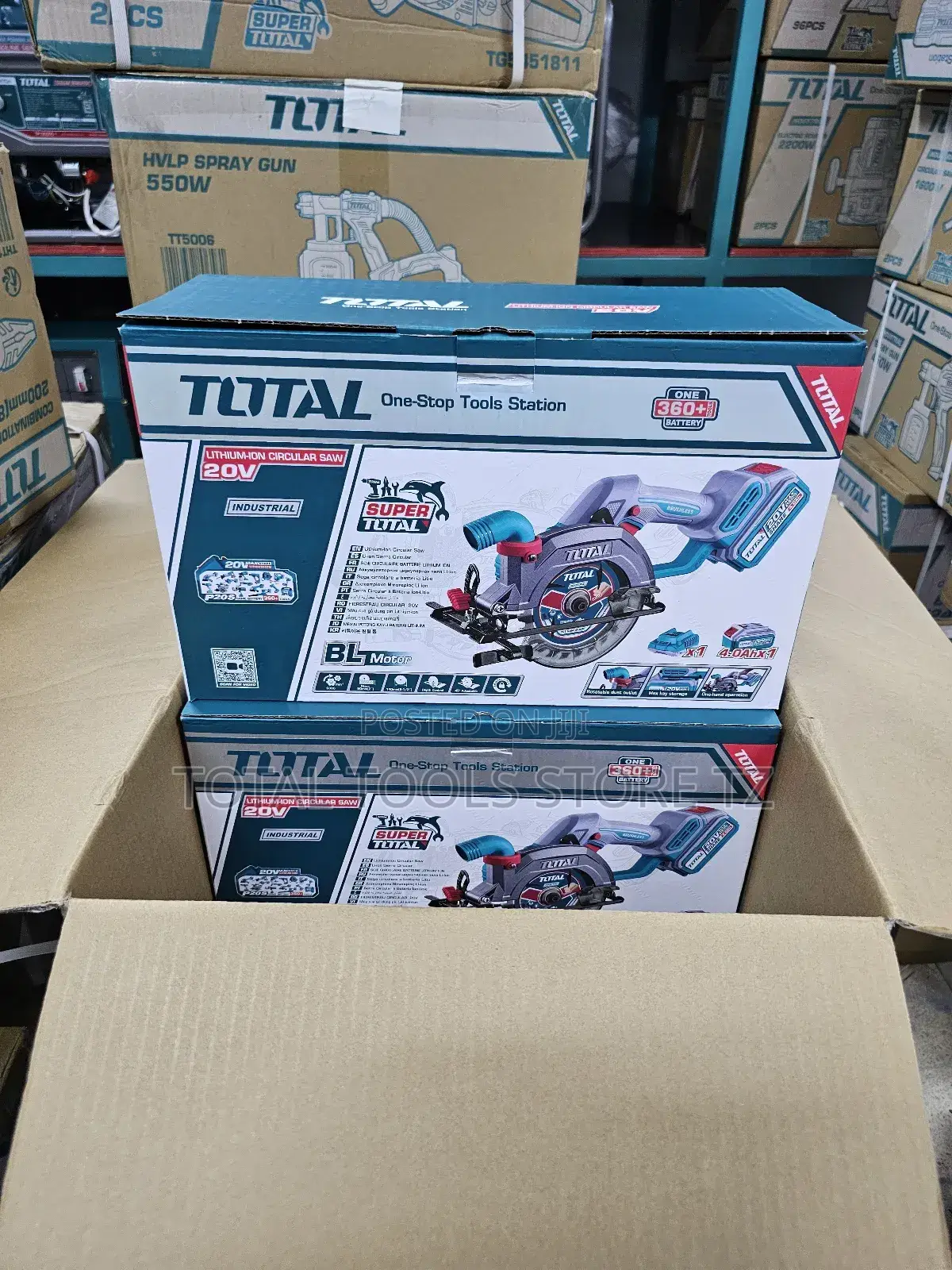 Total Cordless Circular Saw 20v