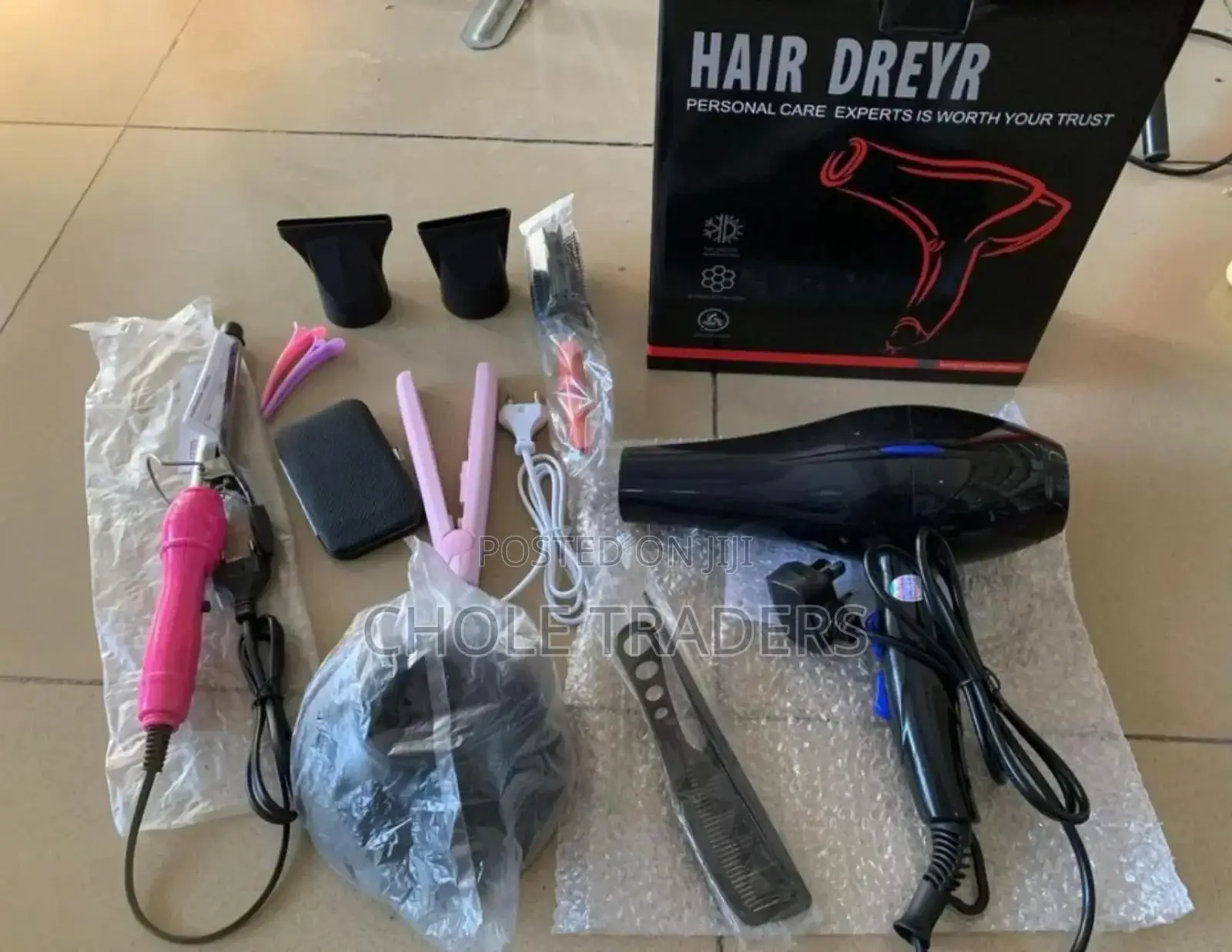 Hair Dryer Set With Accessories