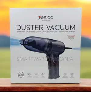 Handheld Vacuum Cleaner - High Power Cleaning Tool, Black