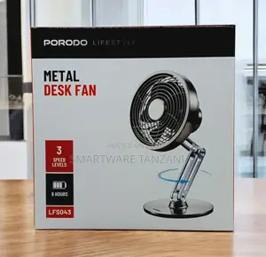 360° Rotating Foldable Portable Fan Table Fan For Travel