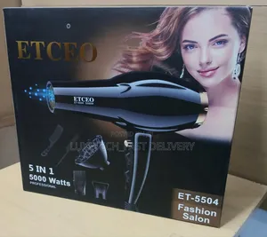 Etceo 5 in 1 Hair Dryer, Model Et-5504