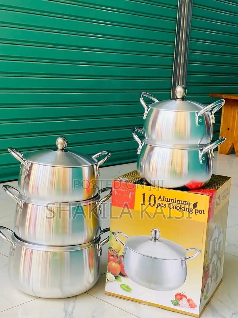 Aluminium Cookware/ Sufuria 5pcs