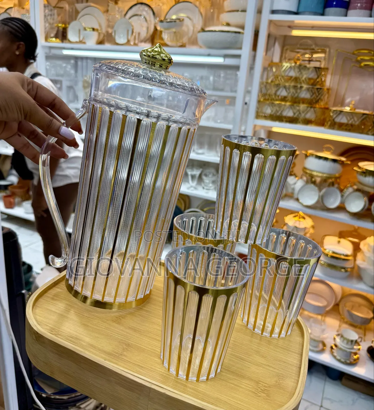 Set Ya Jug Na Glass