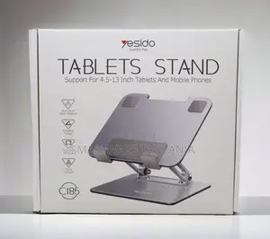 Foldable iPad Stand, Fully Adjustable Desktop Tablet Holder