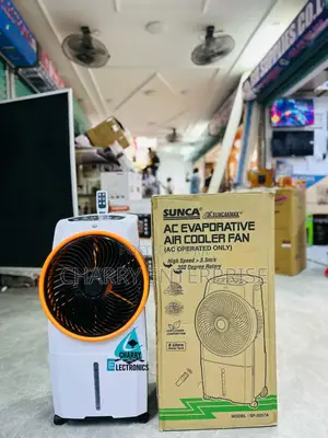 *Sunca Ac Evaporative Air Cooler Fan .Tank Capacity 8l*