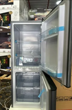 Black Ark Fridge L158 ( Combi ) Freezer Iko Chini 