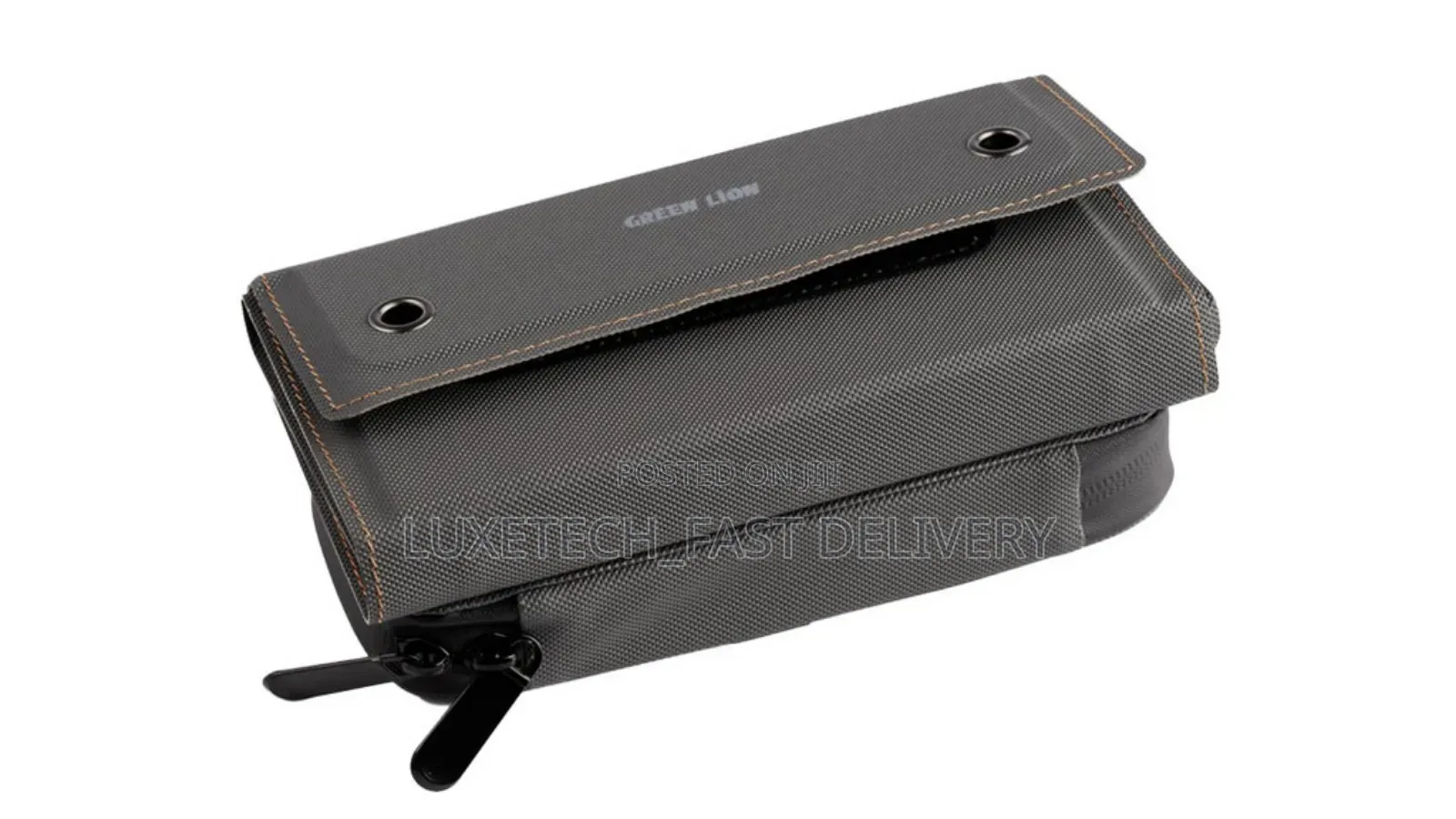 Portable Charger With a Solar Panel for Recharging
