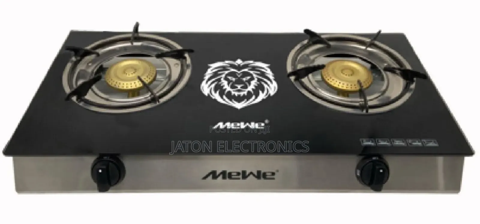 Mewe Gas Stove Cooker 2 Plates
