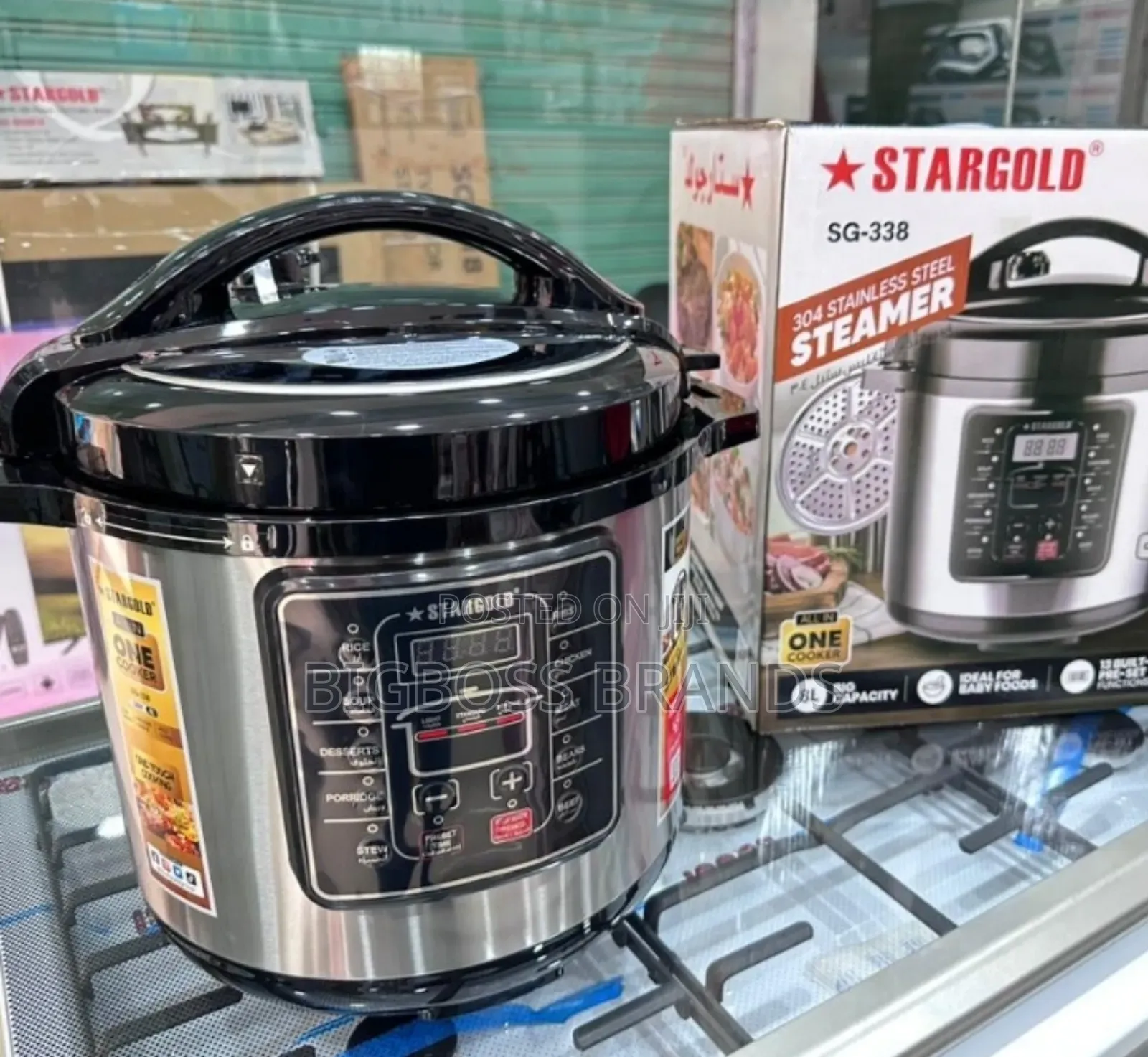 Star Gold Pressure Cooker 8lit Watts 1300