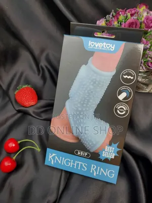 Drip Knights Ring With Scrotum Sleeve Vibrating.