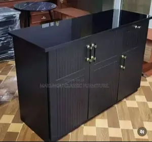 Meza Ya Jiko Rangi Nyeusi