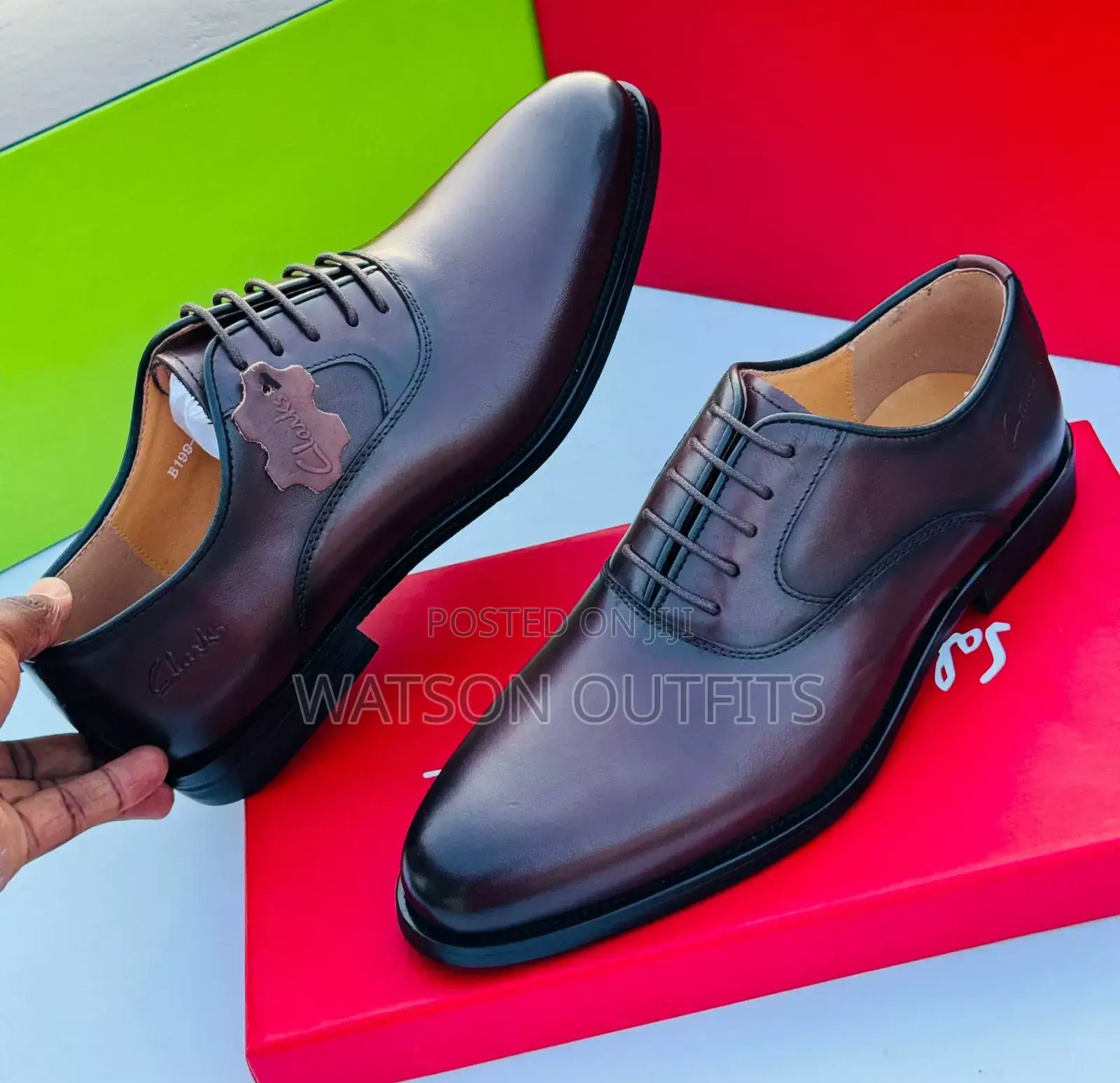 Clarks Za Kamba Nyeusi Coffee