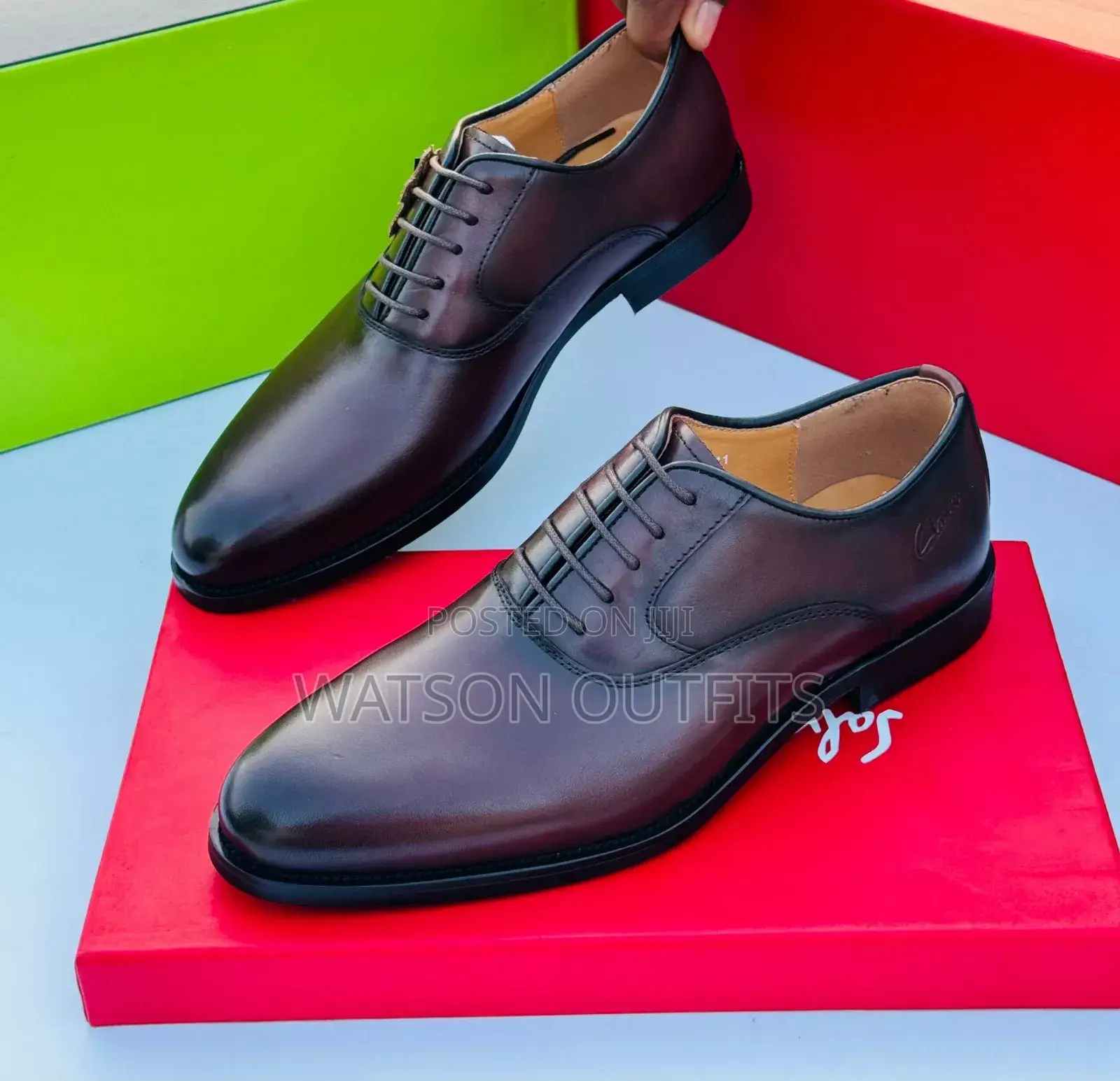Clarks Za Kamba Nyeusi Coffee