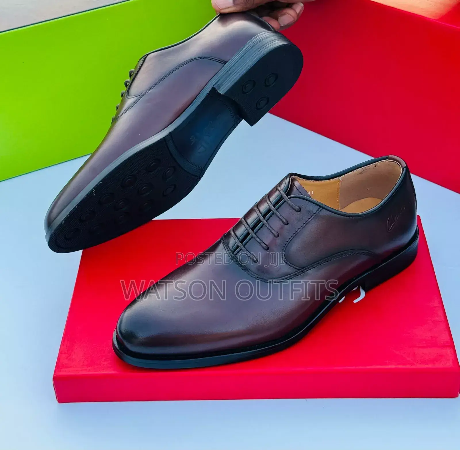 Clarks Za Kamba Nyeusi Coffee