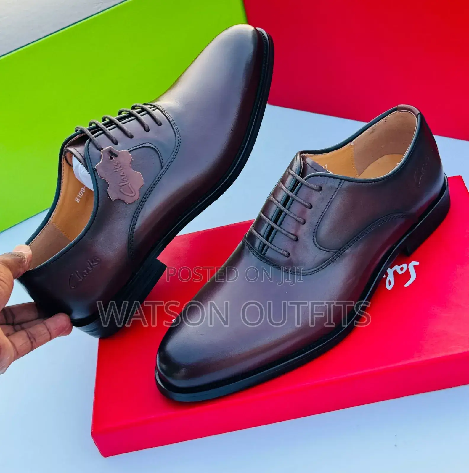Clarks Za Kamba Nyeusi Coffee