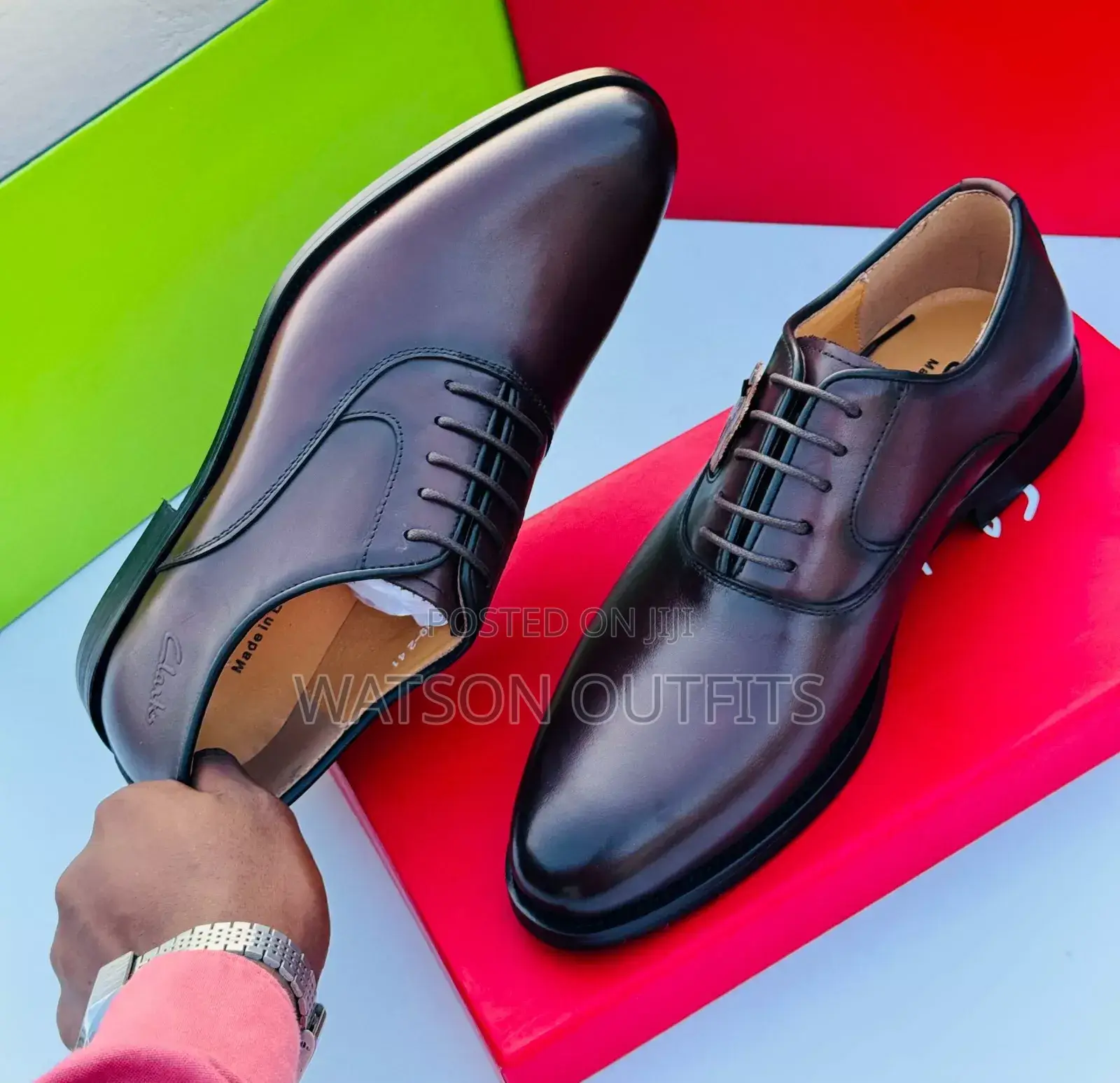 Clarks Za Kamba Nyeusi Coffee