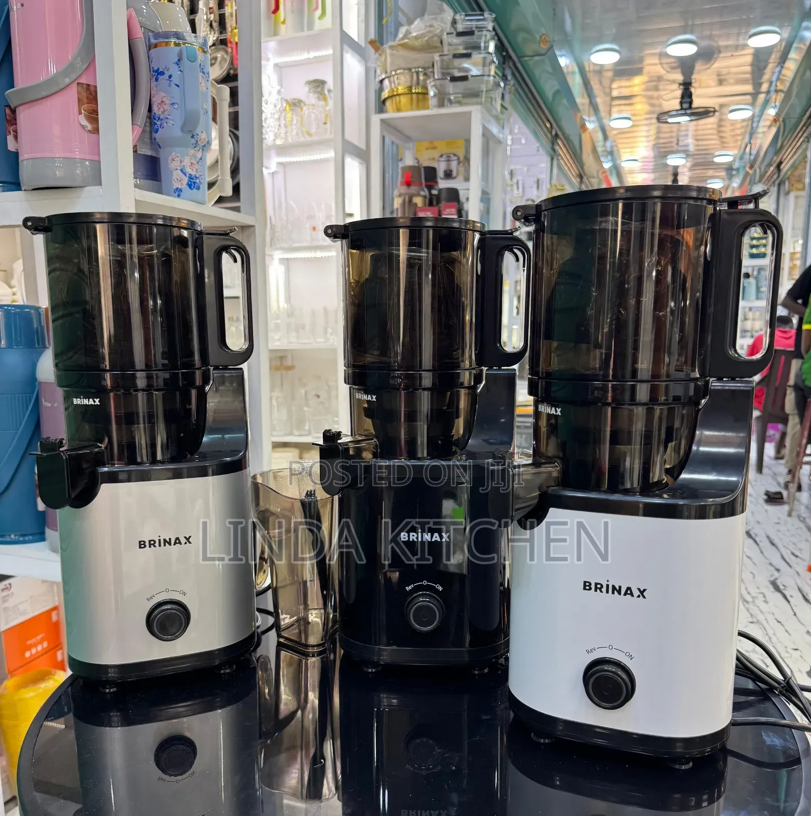 Brinax Hand Free Cold Pressed Juicer