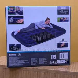 Bestway Air Bed Inflatable Mat Mattress Camp Home Spare Bed