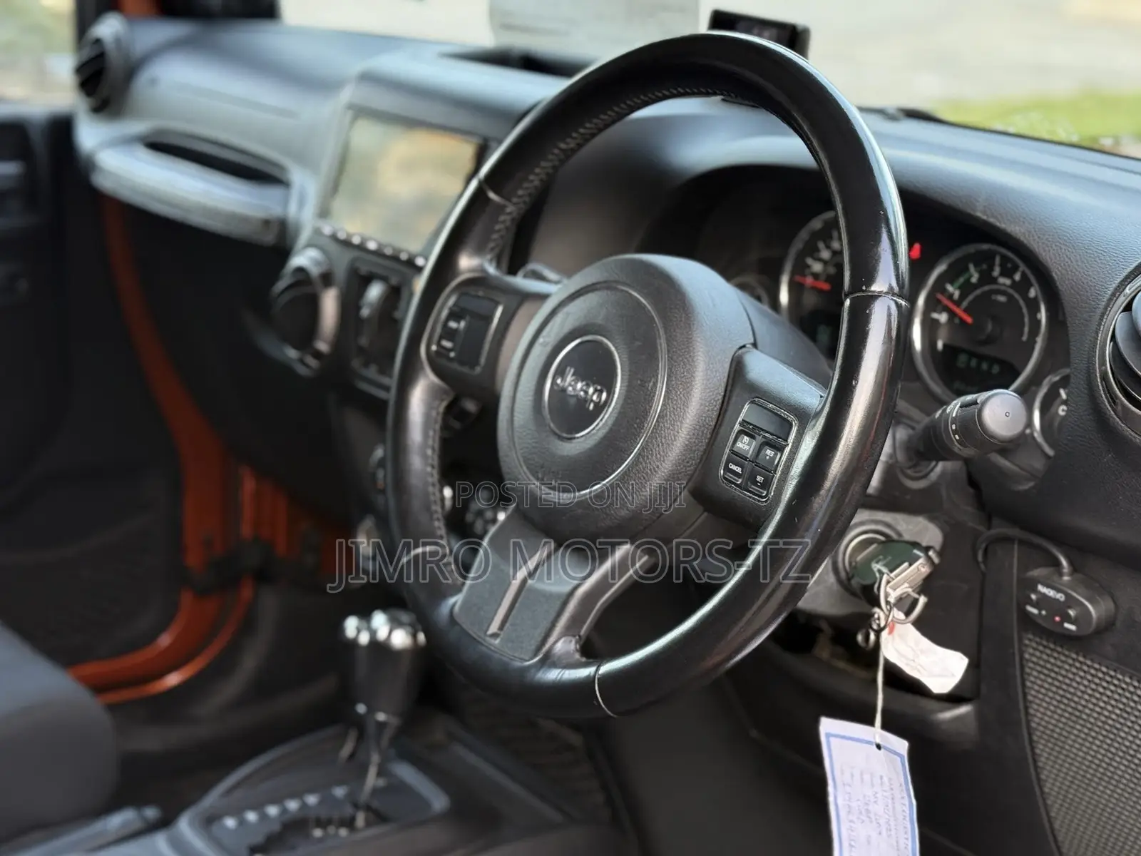 Jeep Wrangler 2014 Orange