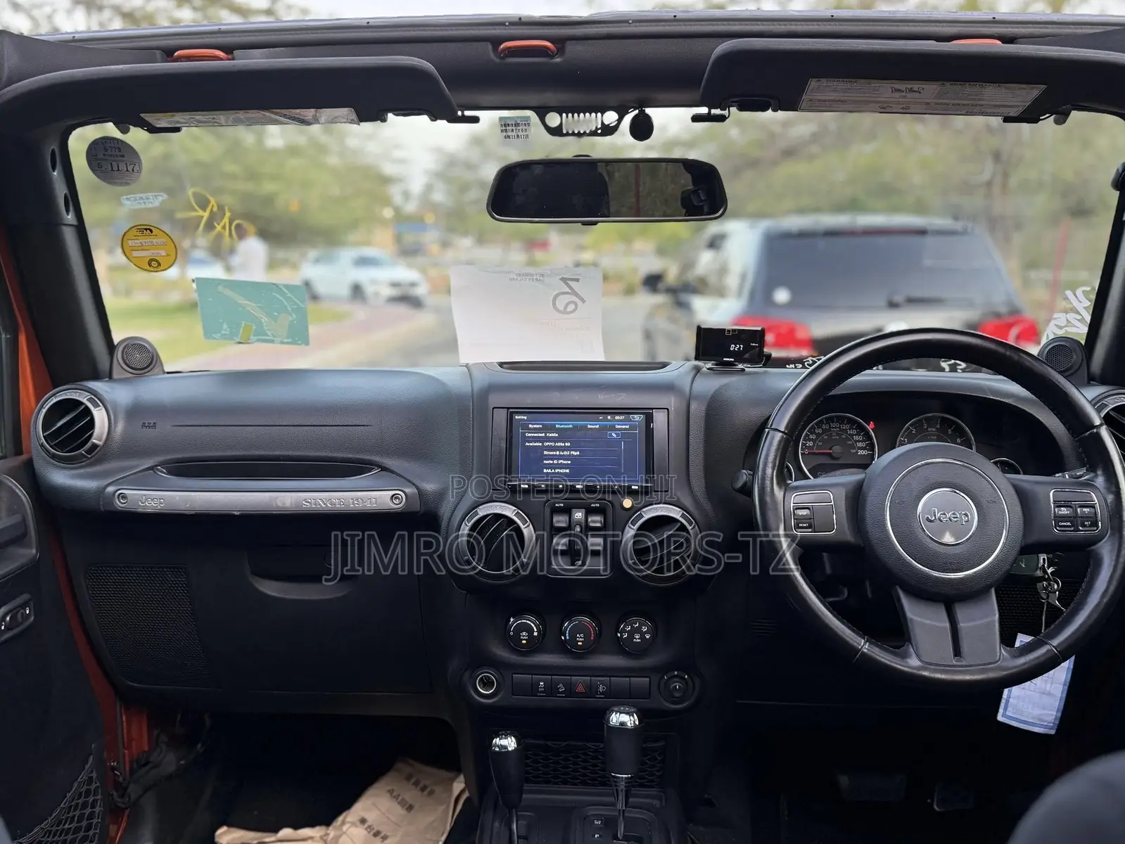 Jeep Wrangler 2014 Orange