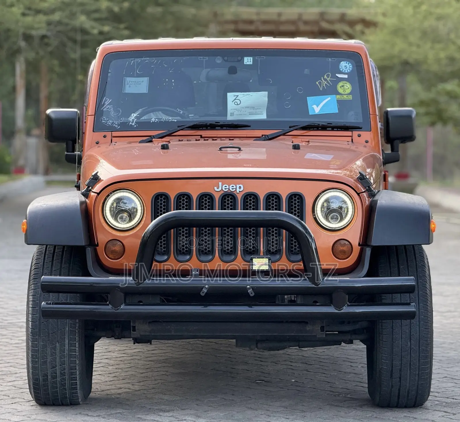 Jeep Wrangler 2014 Orange