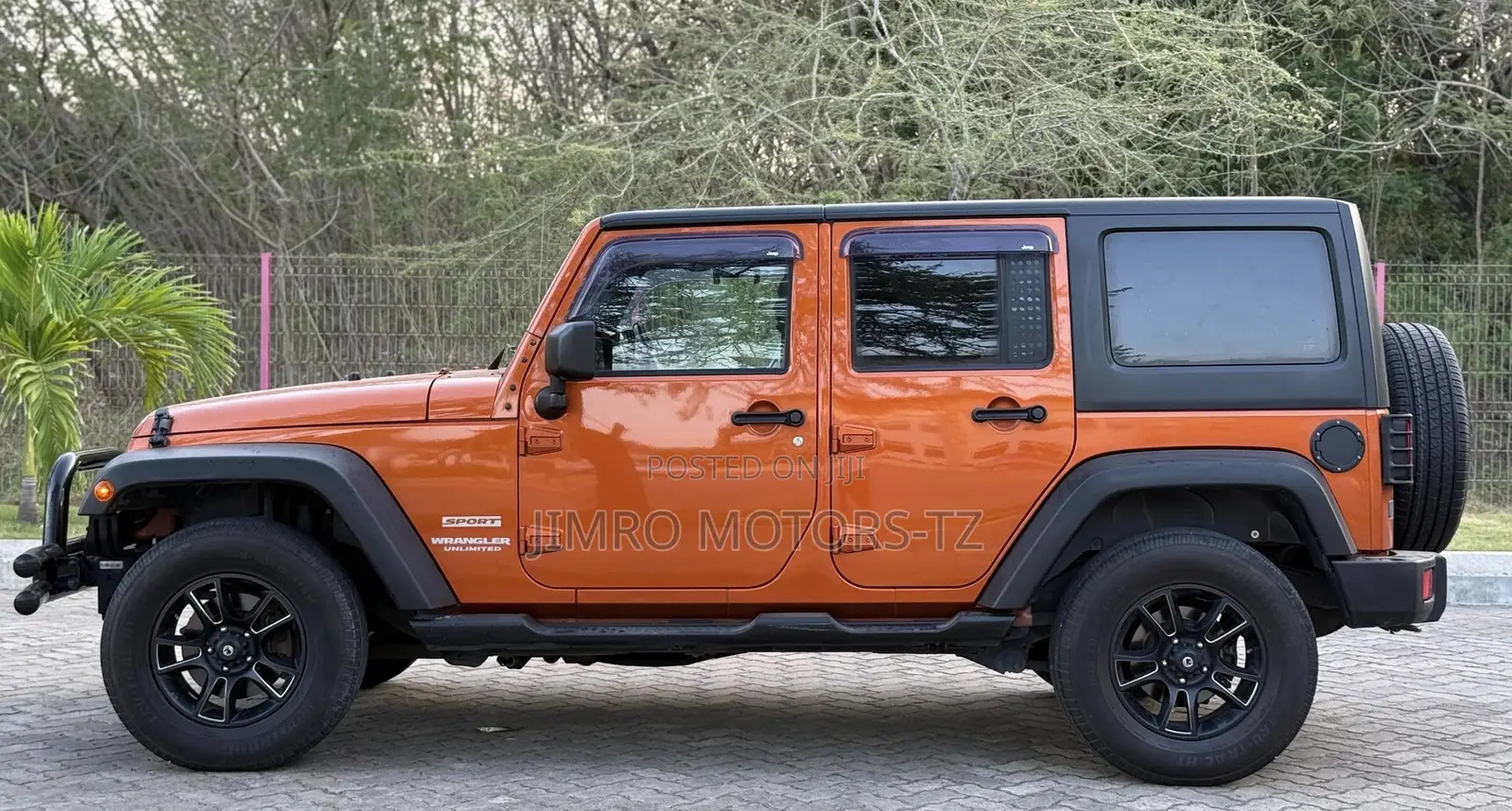 Jeep Wrangler 2014 Orange