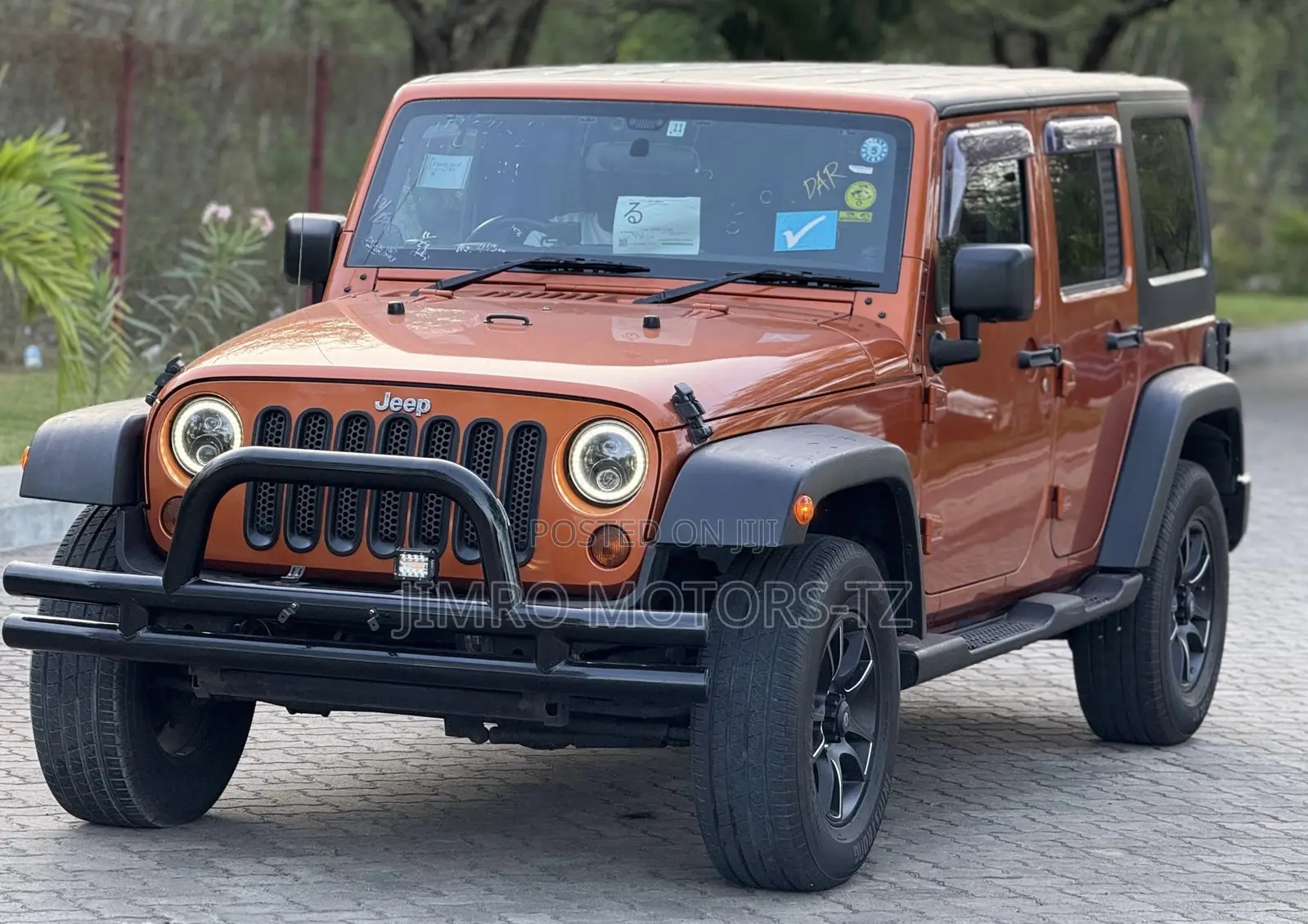 Jeep Wrangler 2014 Orange