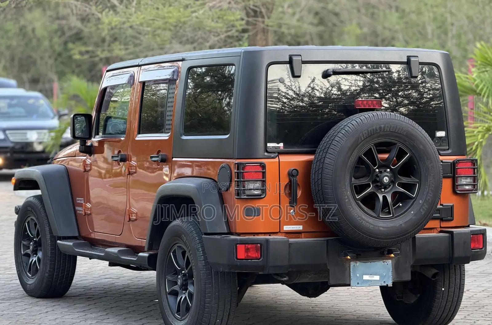 Jeep Wrangler 2014 Orange