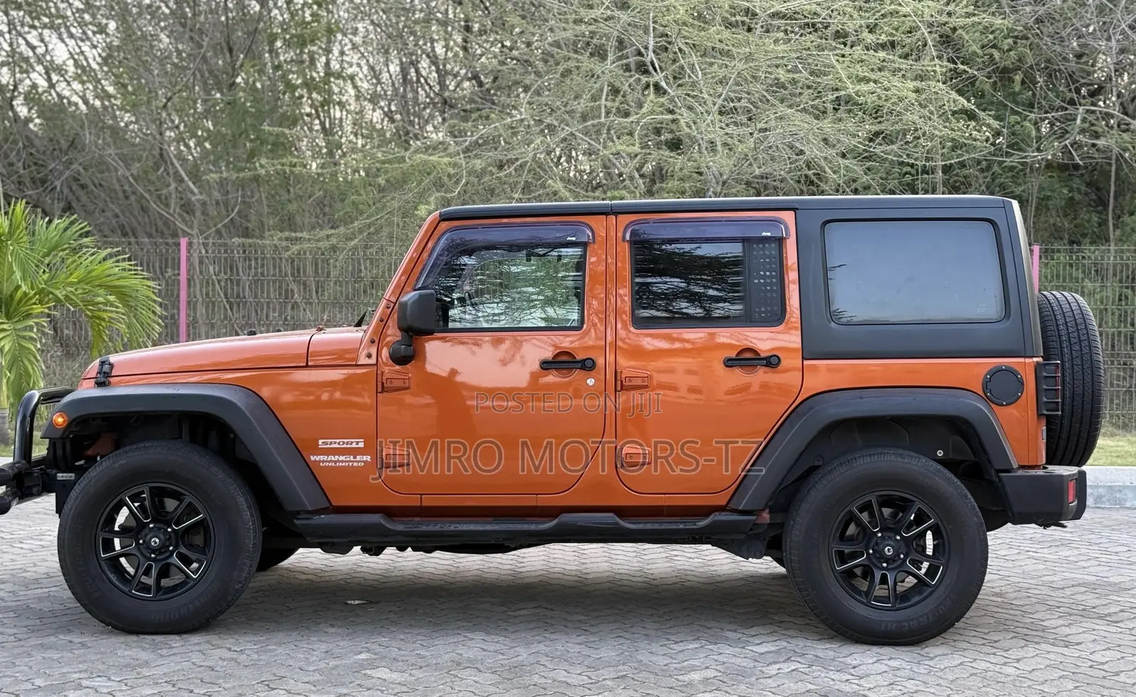 Jeep Wrangler 2014 Orange