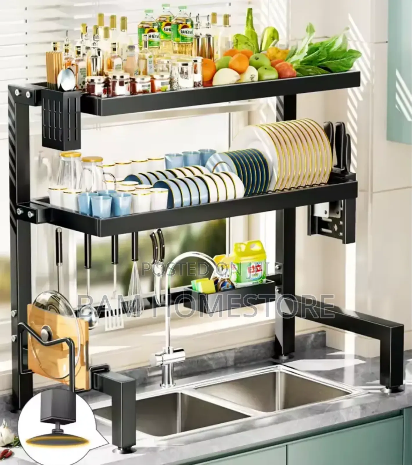 Oversink Rack Upana Wa 70cm