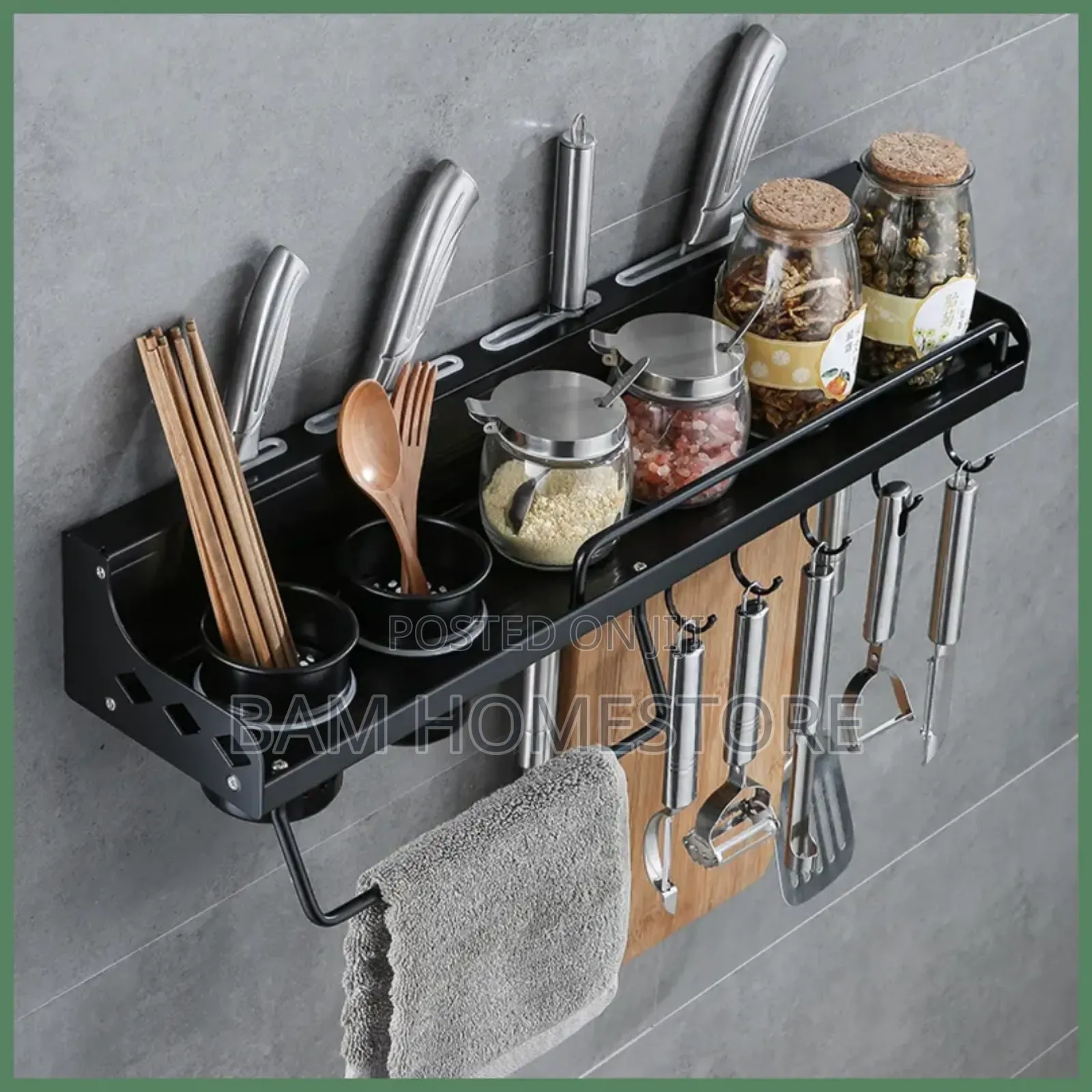 Wall Mounted Simple Kitchen Racks